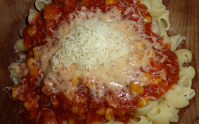 Fideos o Macarrones con salsa de tomate